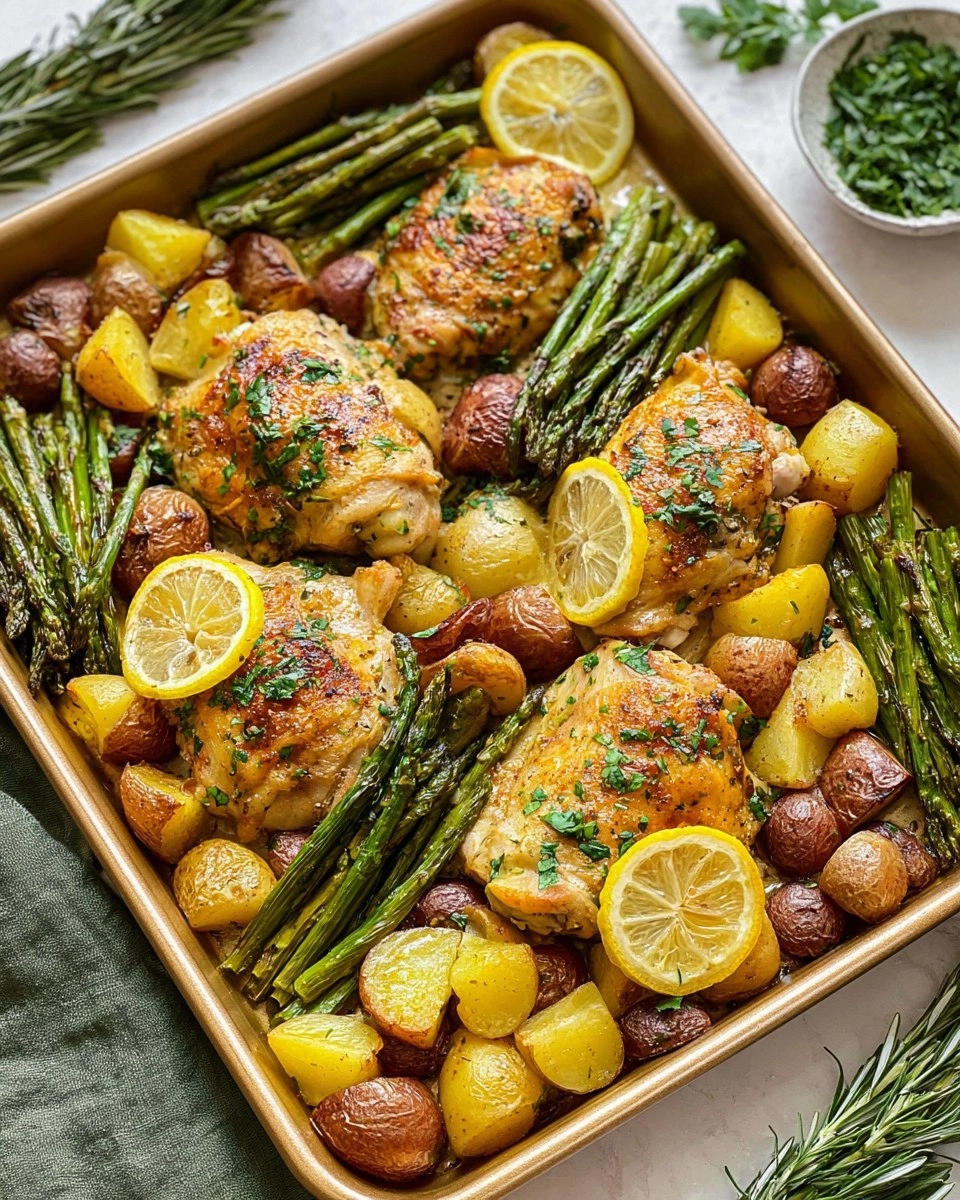 Sheet Pan Chicken and Potatoes