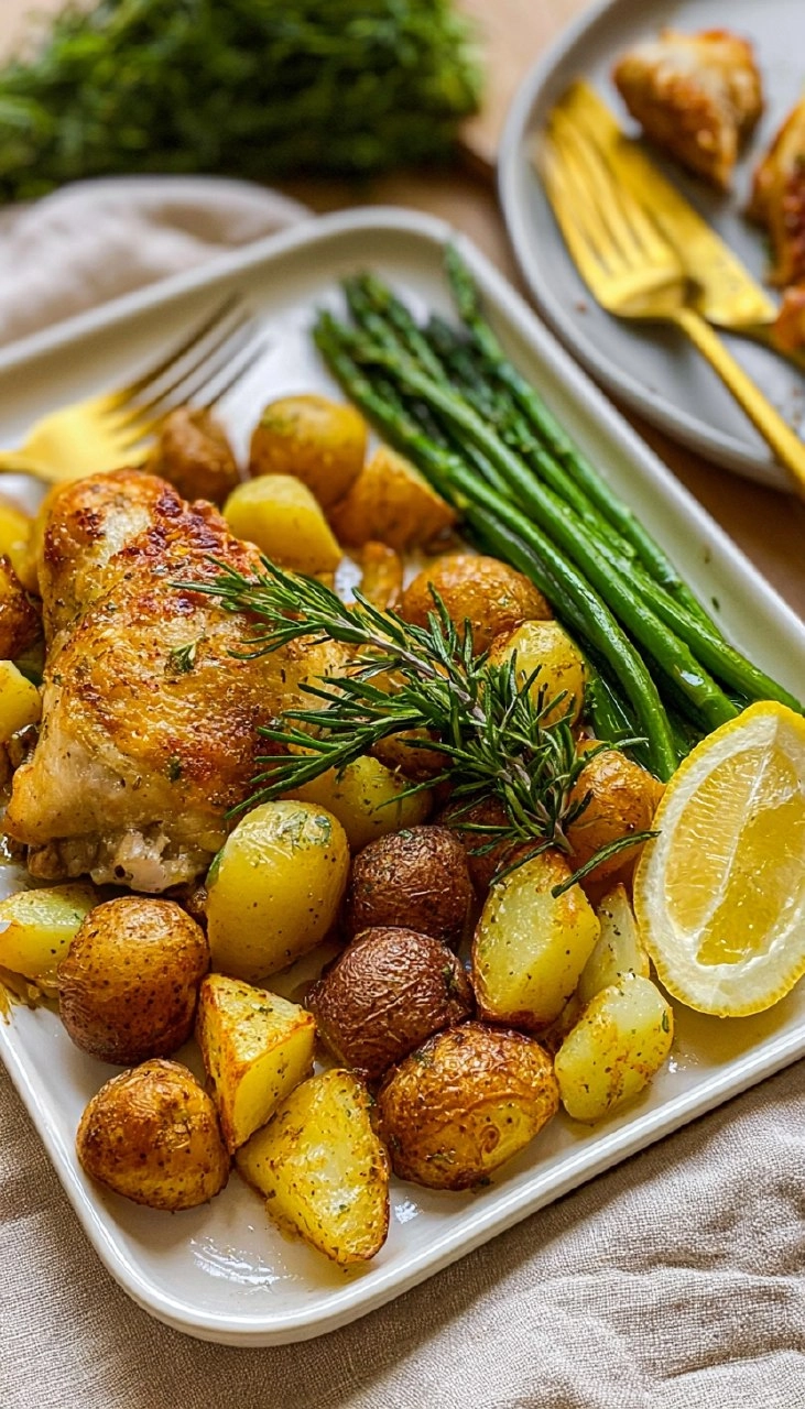 Sheet Pan Chicken and Potatoes