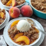 Simple-Peach-Crisp-Recipe-with-Oat-Topping