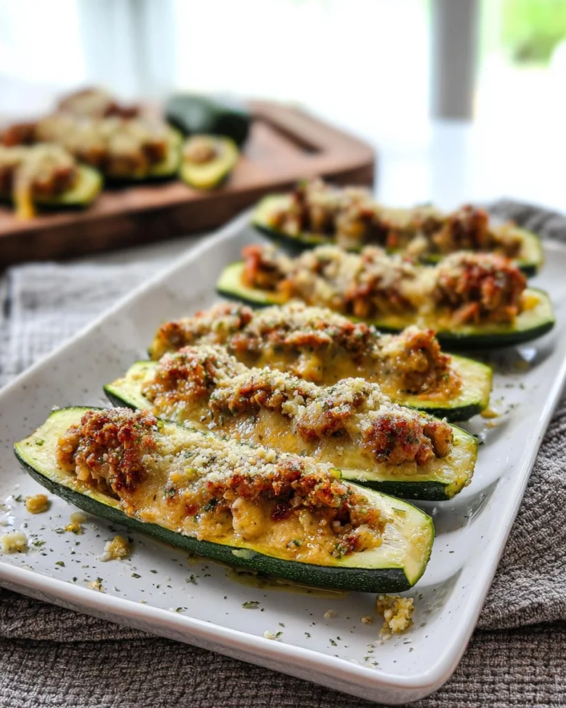 Stuffed-Zucchini-Boats-Recipe