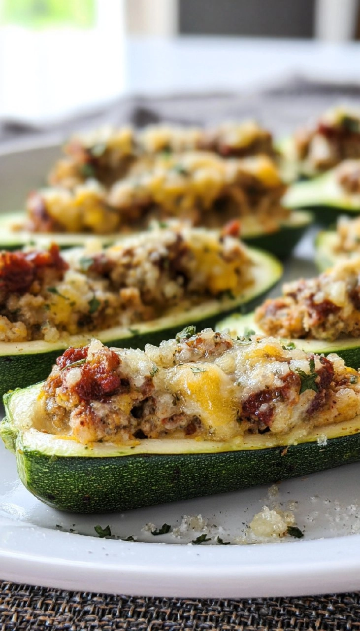 Stuffed Zucchini Boats