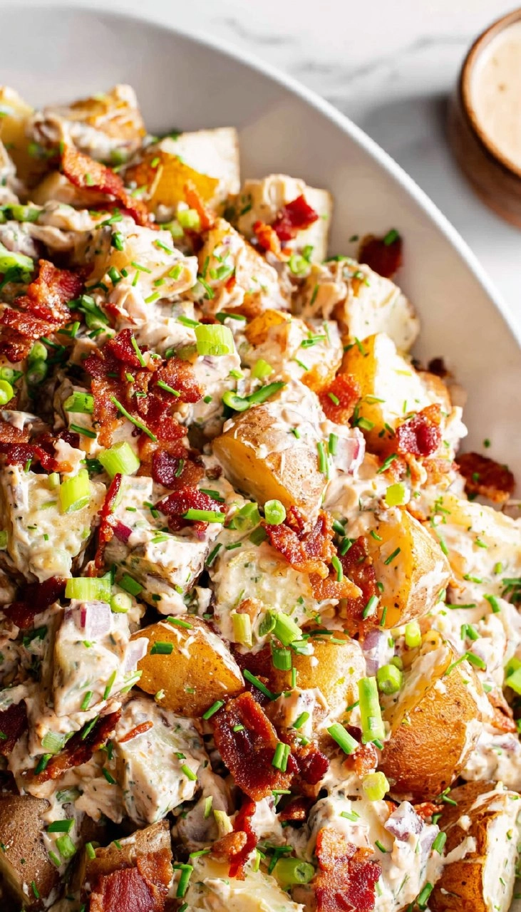 Bacon Ranch Potato Salad (Paleo, Whole30) 155 Bacon Ranch Potato Salad (Paleo, Whole30)
