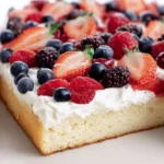 Berries-Cream-Sheet-Cake-Recipe