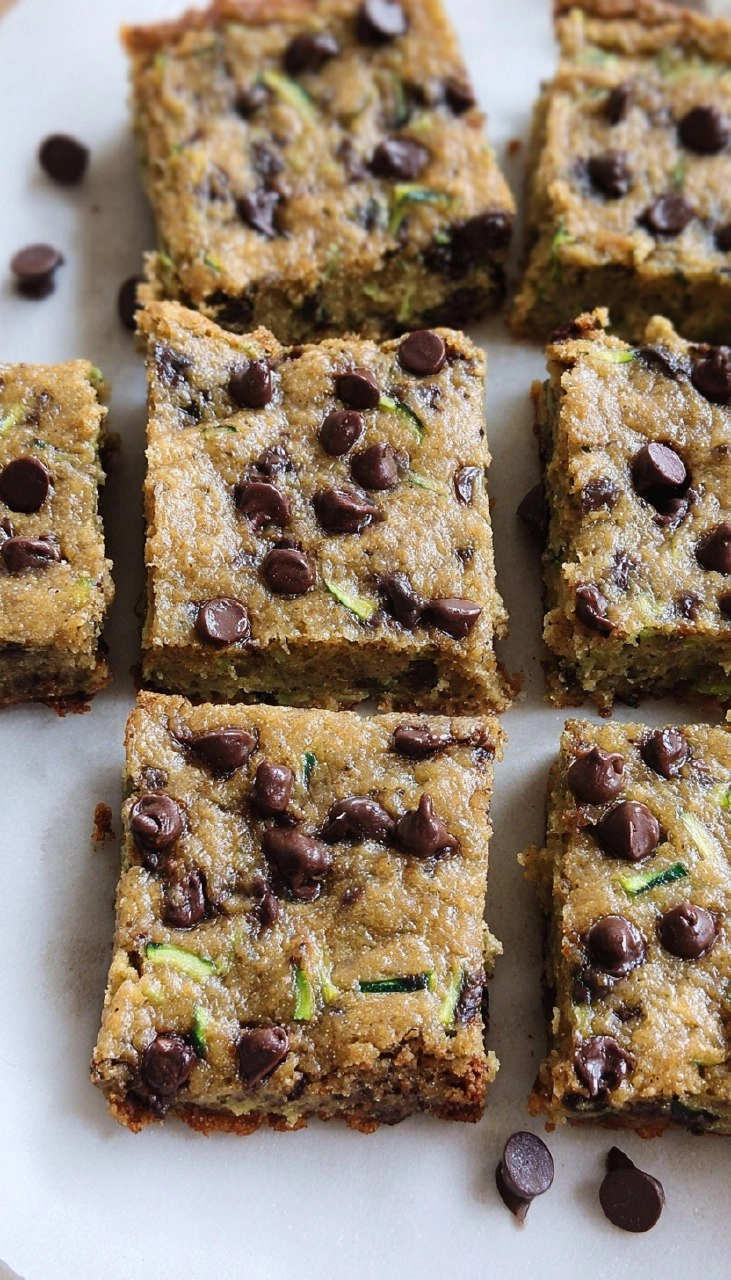 Chocolate Chip Zucchini Bars