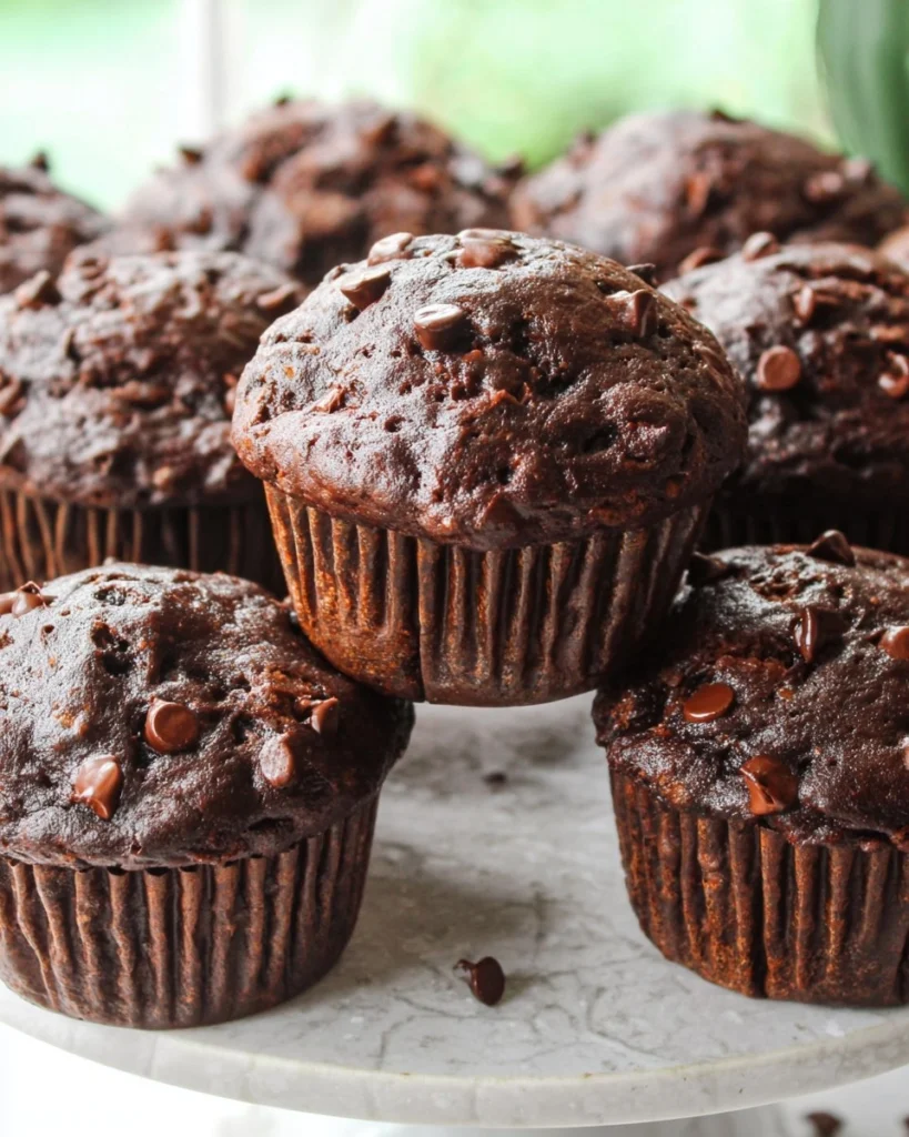 Chocolate-Zucchini-Muffins-Recipe