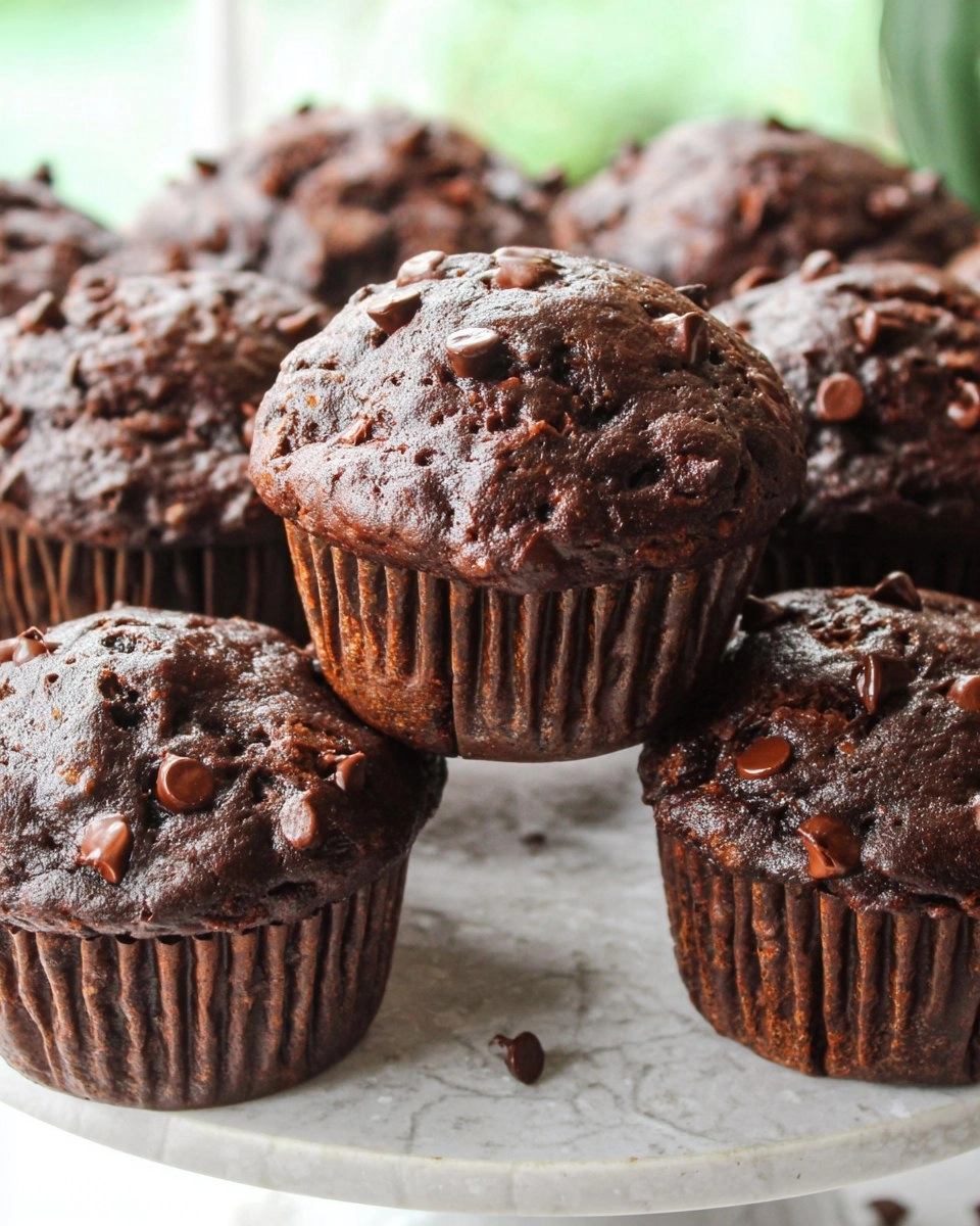 Chocolate Zucchini Muffins 3 Chocolate-Zucchini-Muffins-Recipe