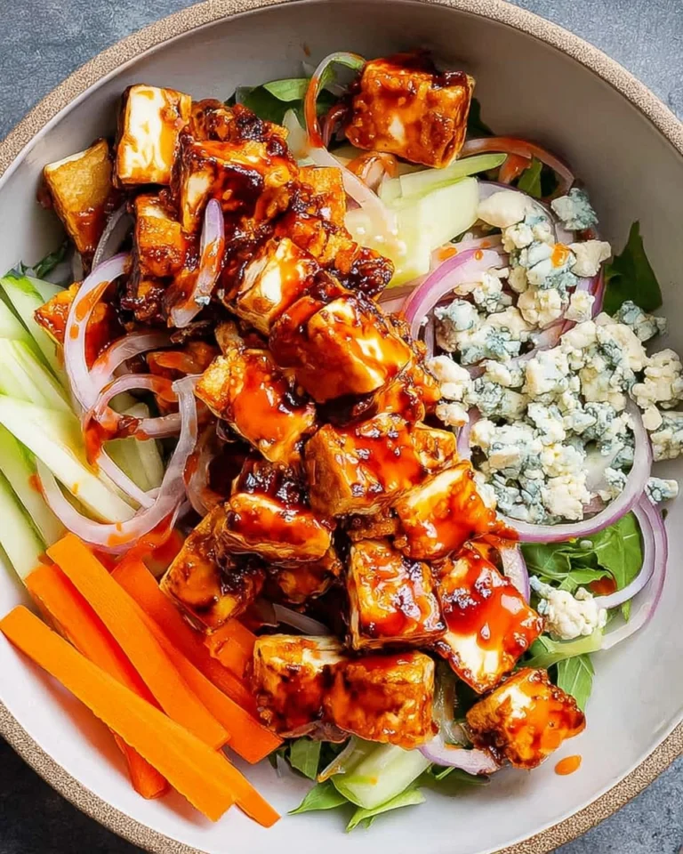 Crispy-Buffalo-Halloumi-Salad-Recipe