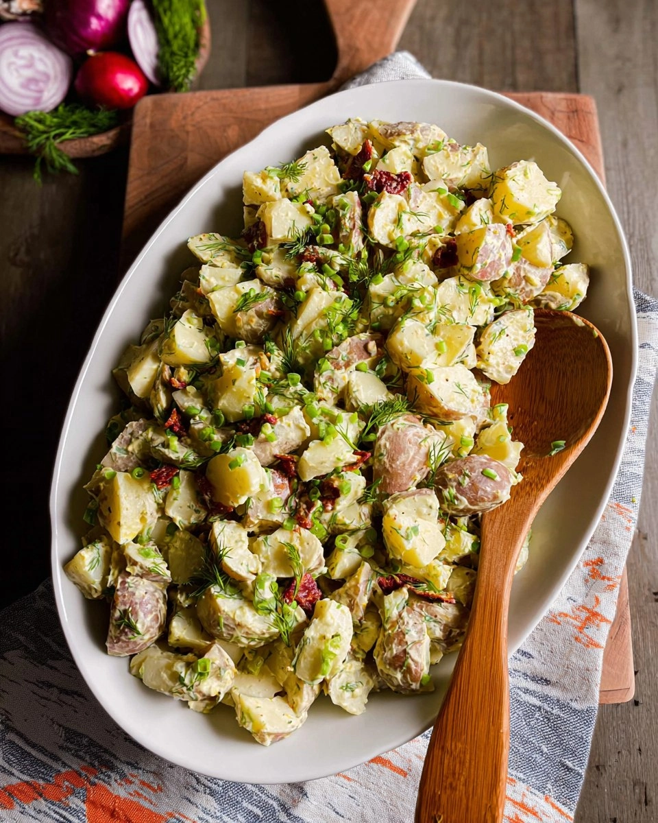 Dill Pickle Potato Salad 