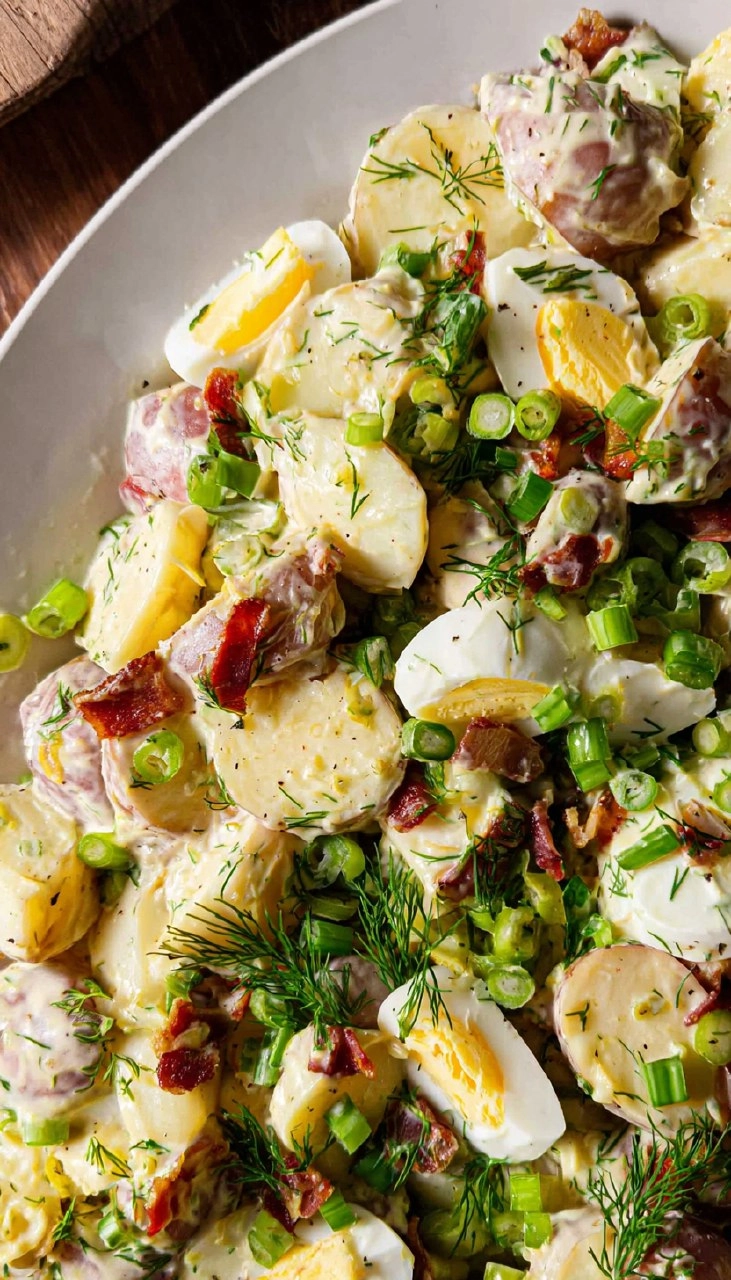 Dill Pickle Potato Salad 