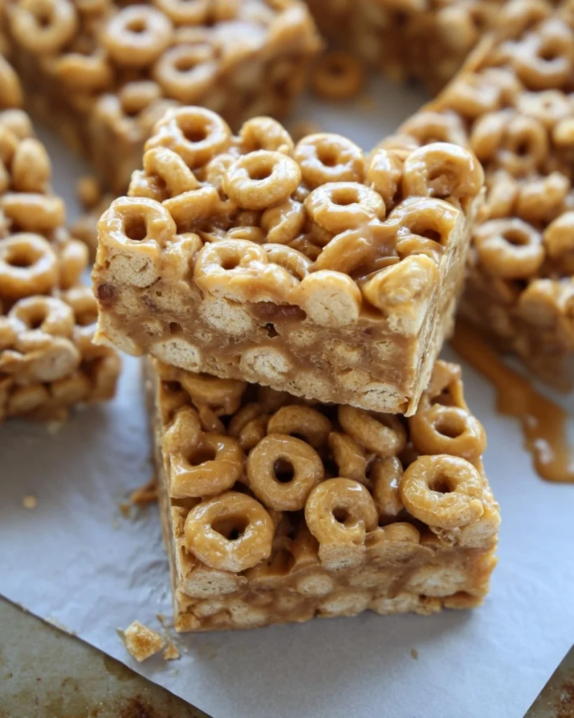 Easy-Peanut-Butter-Cheerio-Bars-Recipe