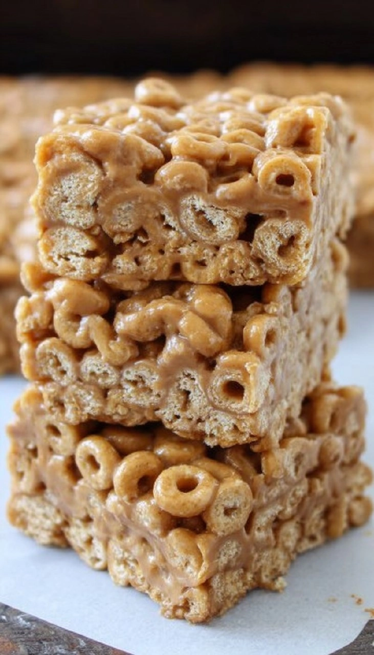 Easy Peanut Butter Cheerio Bars