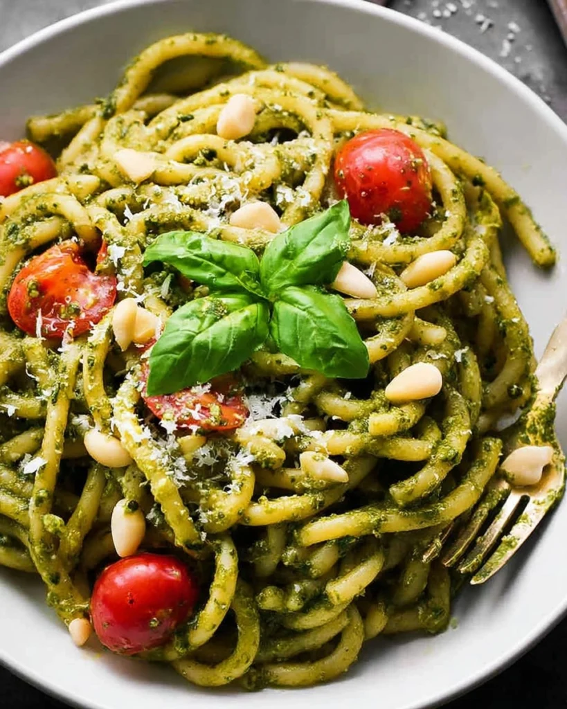 Easy-Pesto-Pasta-Recipe