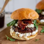 Fig and Bacon Goat Cheese Burgers 161 Fig-and-Bacon-Goat-Cheese-Burgers-Recipe