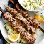 Greek Pork Souvlaki Skewers 96 Greek-Pork-Souvlaki-Skewers-Recipe