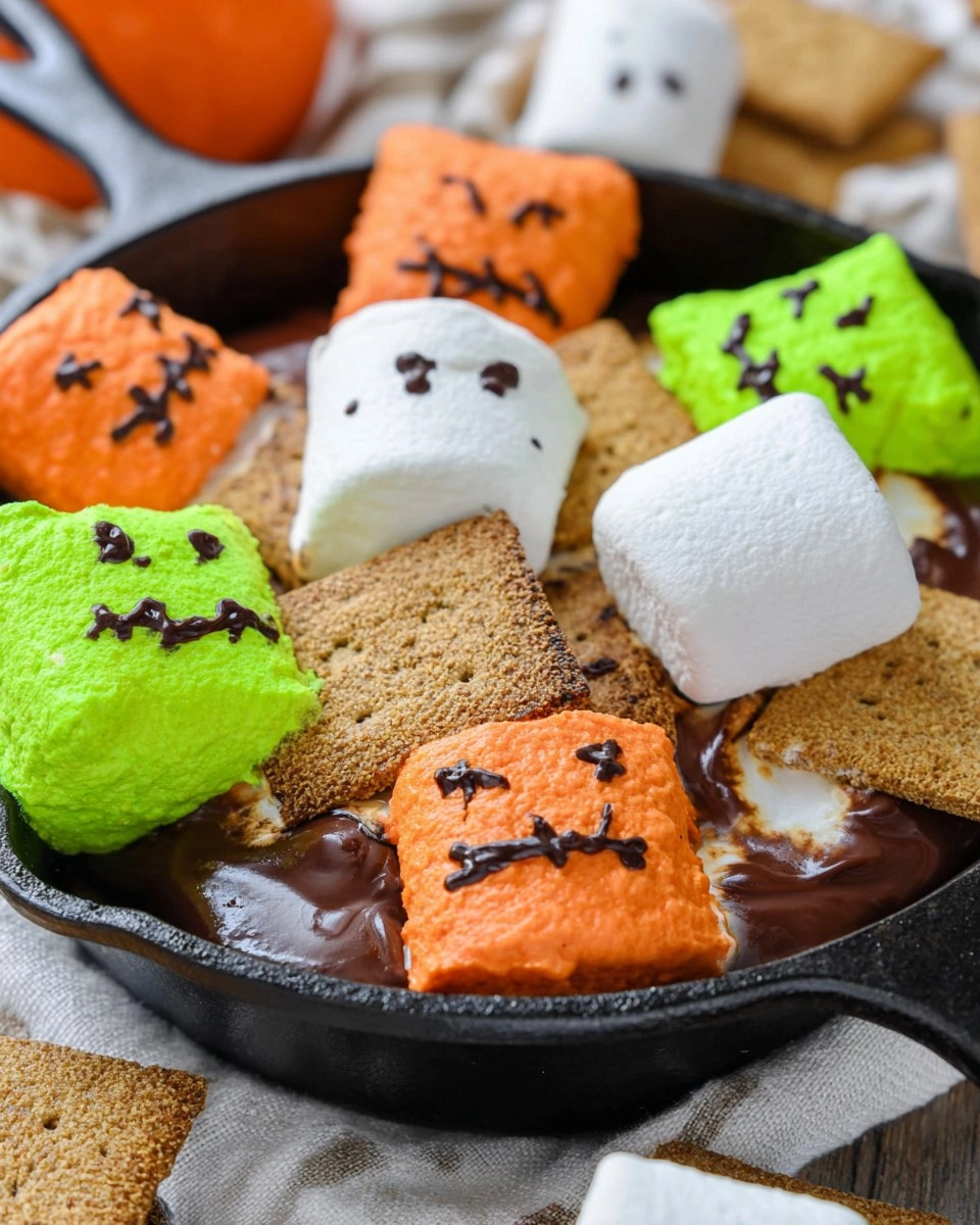 Halloween S'mores Dip 44 Halloween S'mores Dip