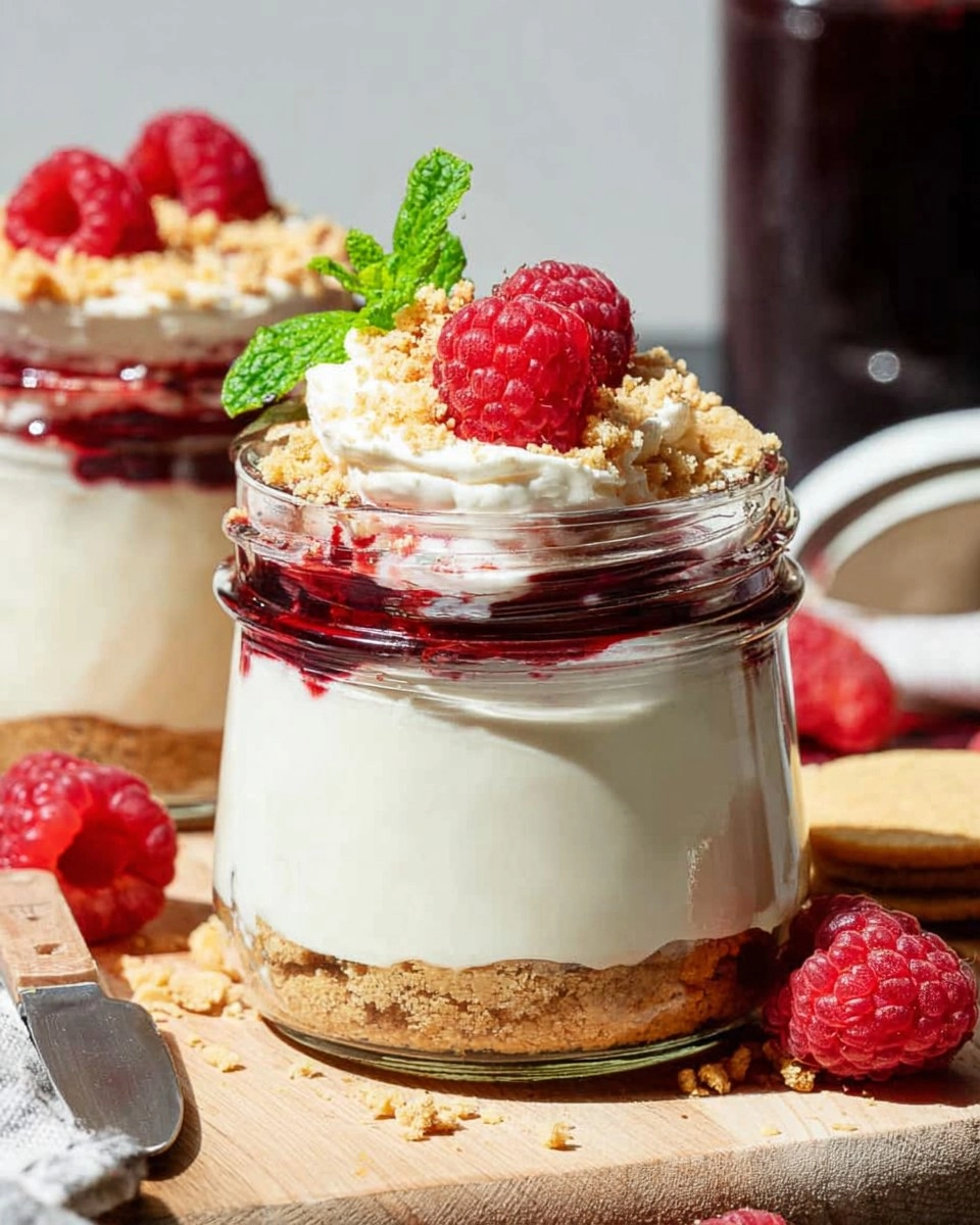 High Protein Cheesecake Jars 28 High-Protein-Cheesecake-Jars-Recipe
