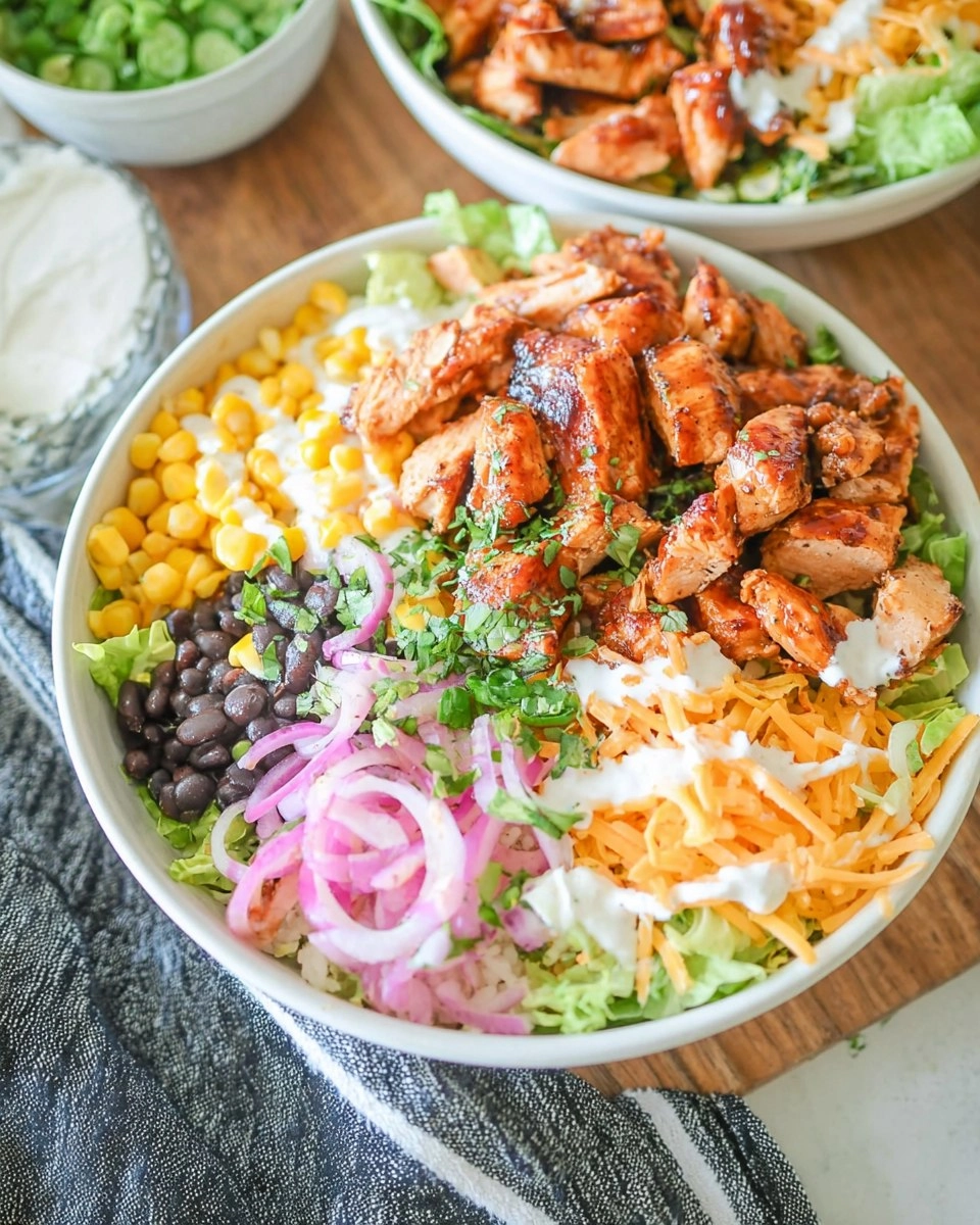 Honey BBQ Chicken Bowls