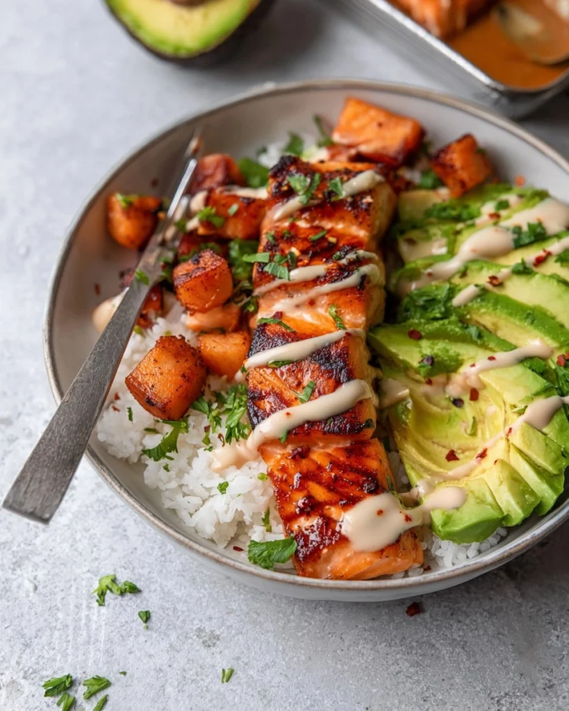 Honey-Chipotle-Salmon-Bowls-Recipe
