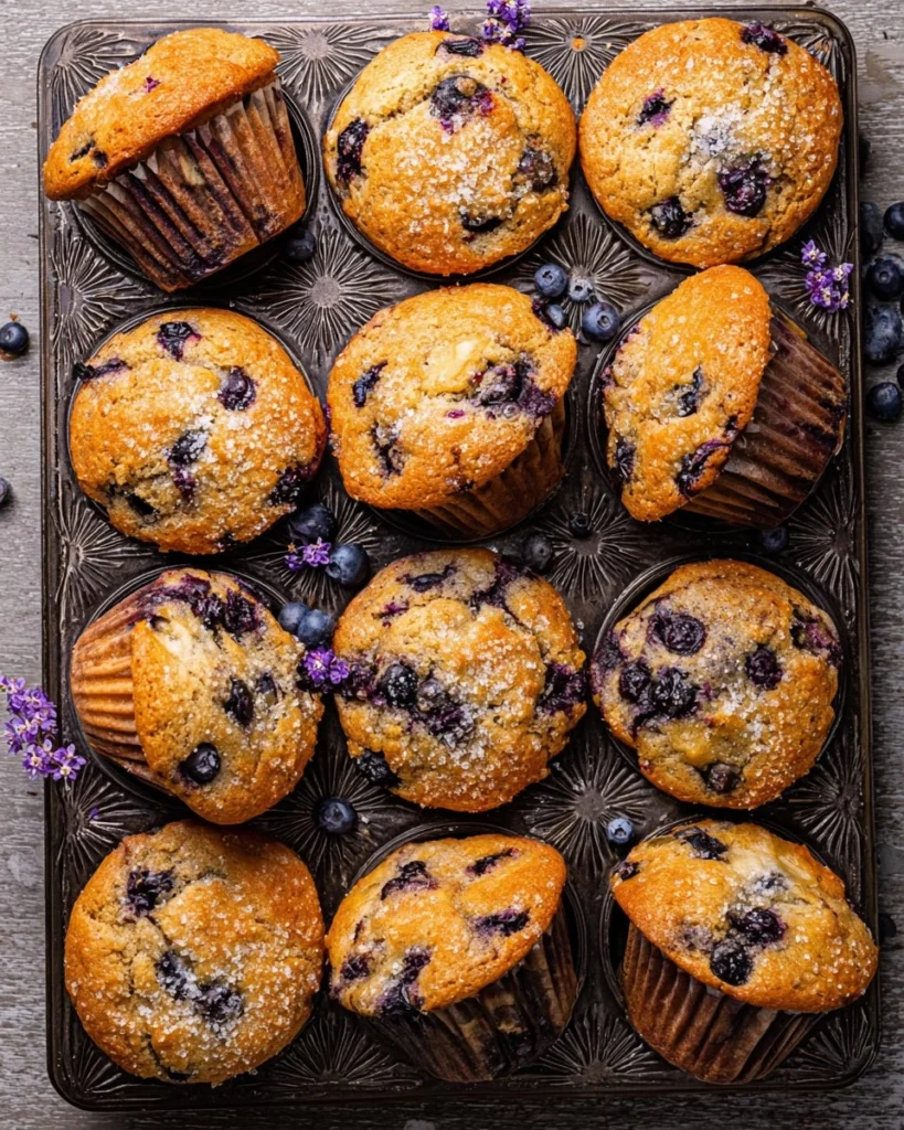 How-to-Make-Banana-Blueberry-Muffins-Recipe