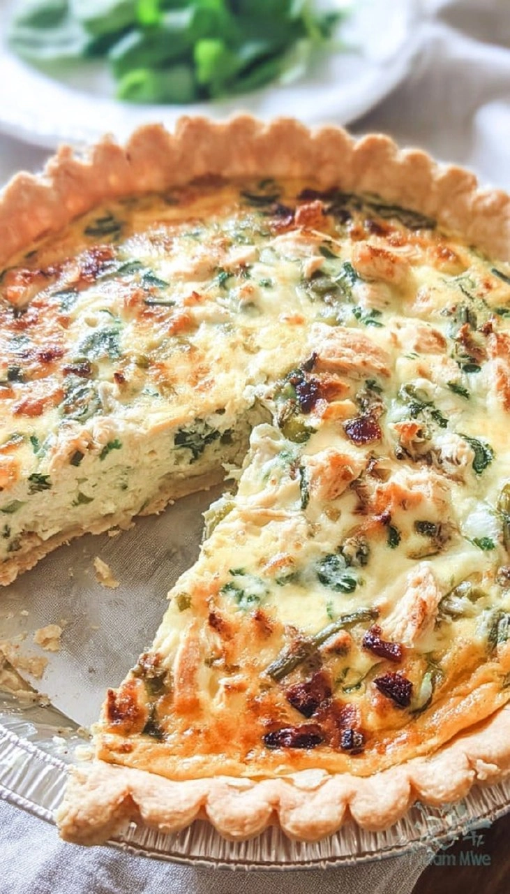 Marry Me Chicken Quiche