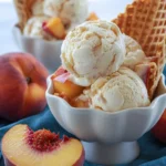 No Churn Peaches and Cream Ice Cream 76 No-Churn-Peaches-and-Cream-Ice-Cream-Recipe