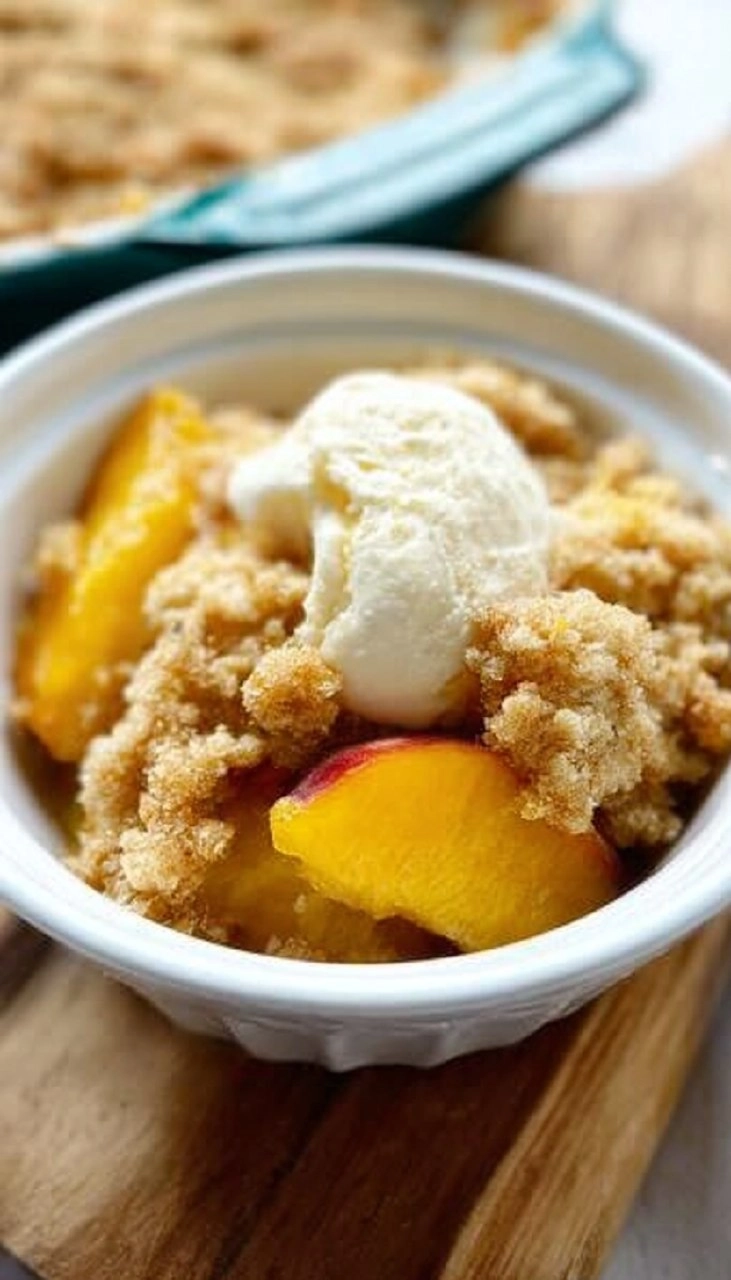 Old-Fashioned Peach Crumble (Just Like Grandma’s!) 80 Old-Fashioned Peach Crumble (Just Like Grandma’s!)
