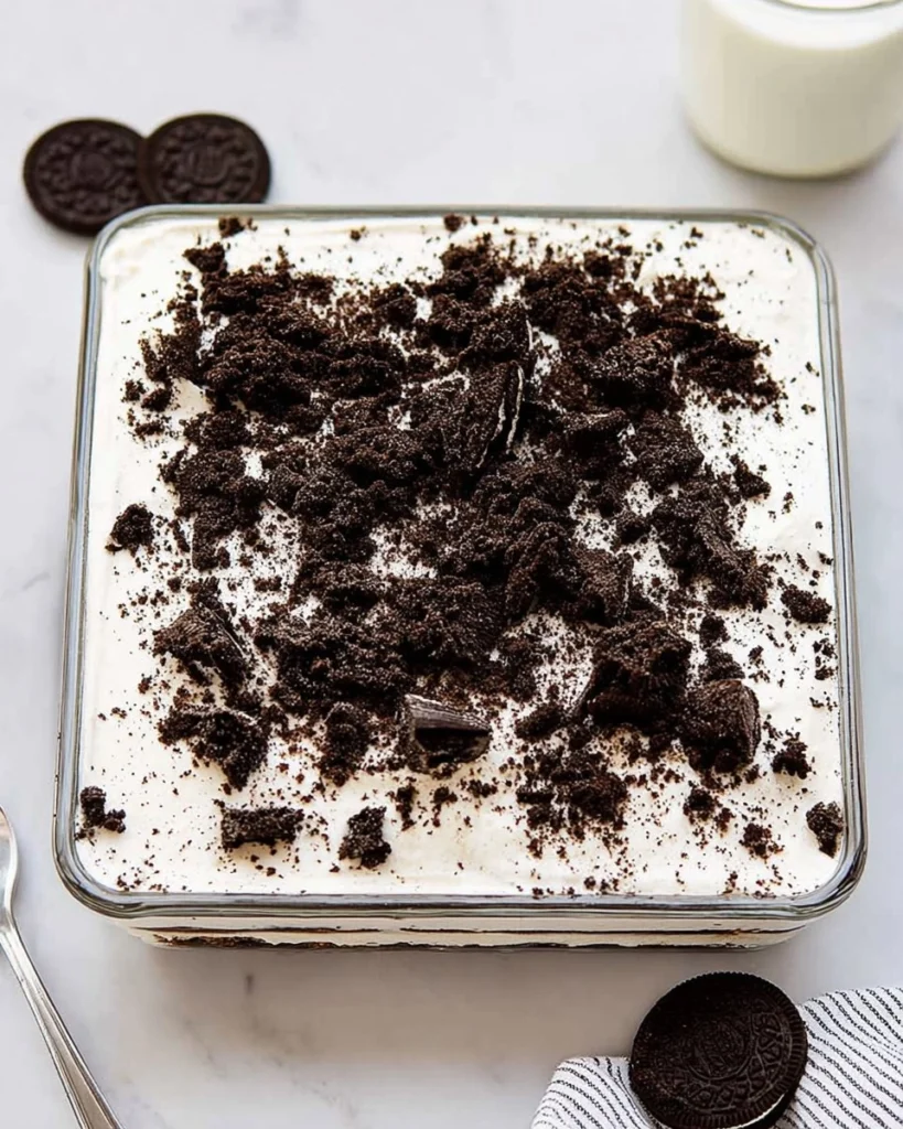 Oreo-Icebox-Cake-Recipe