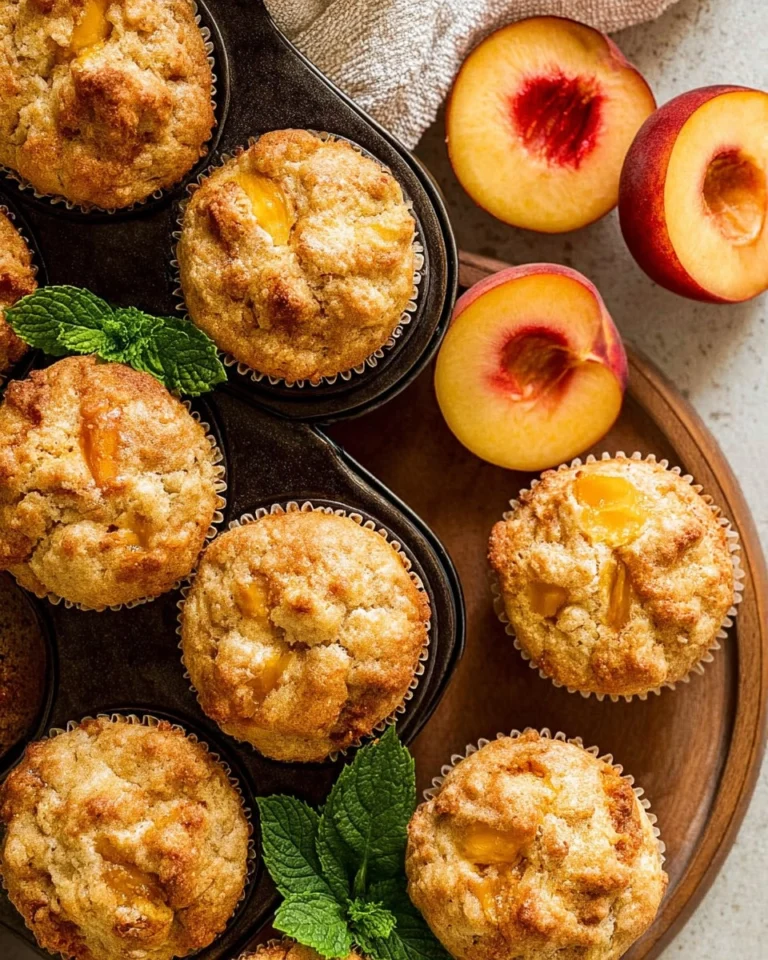 Peach-Muffins-Recipe