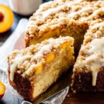 Peach Ricotta Cake with Brown Butter Streusel 141 Peach-Ricotta-Cake-with-Brown-Butter-Streusel-Recipe