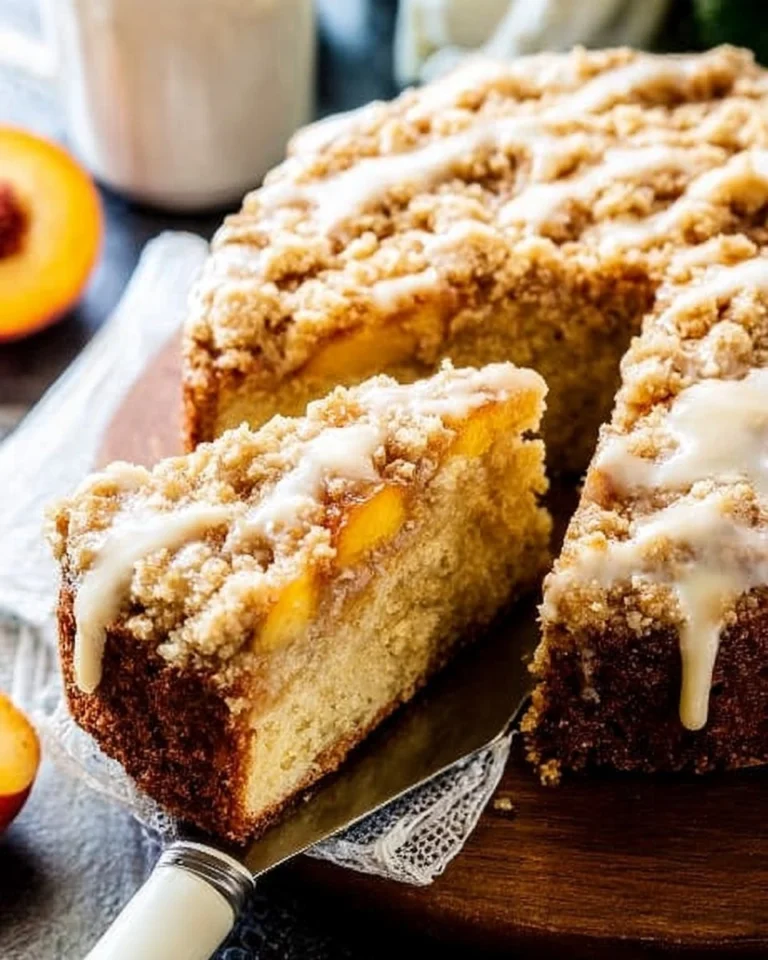 Peach-Ricotta-Cake-with-Brown-Butter-Streusel-Recipe