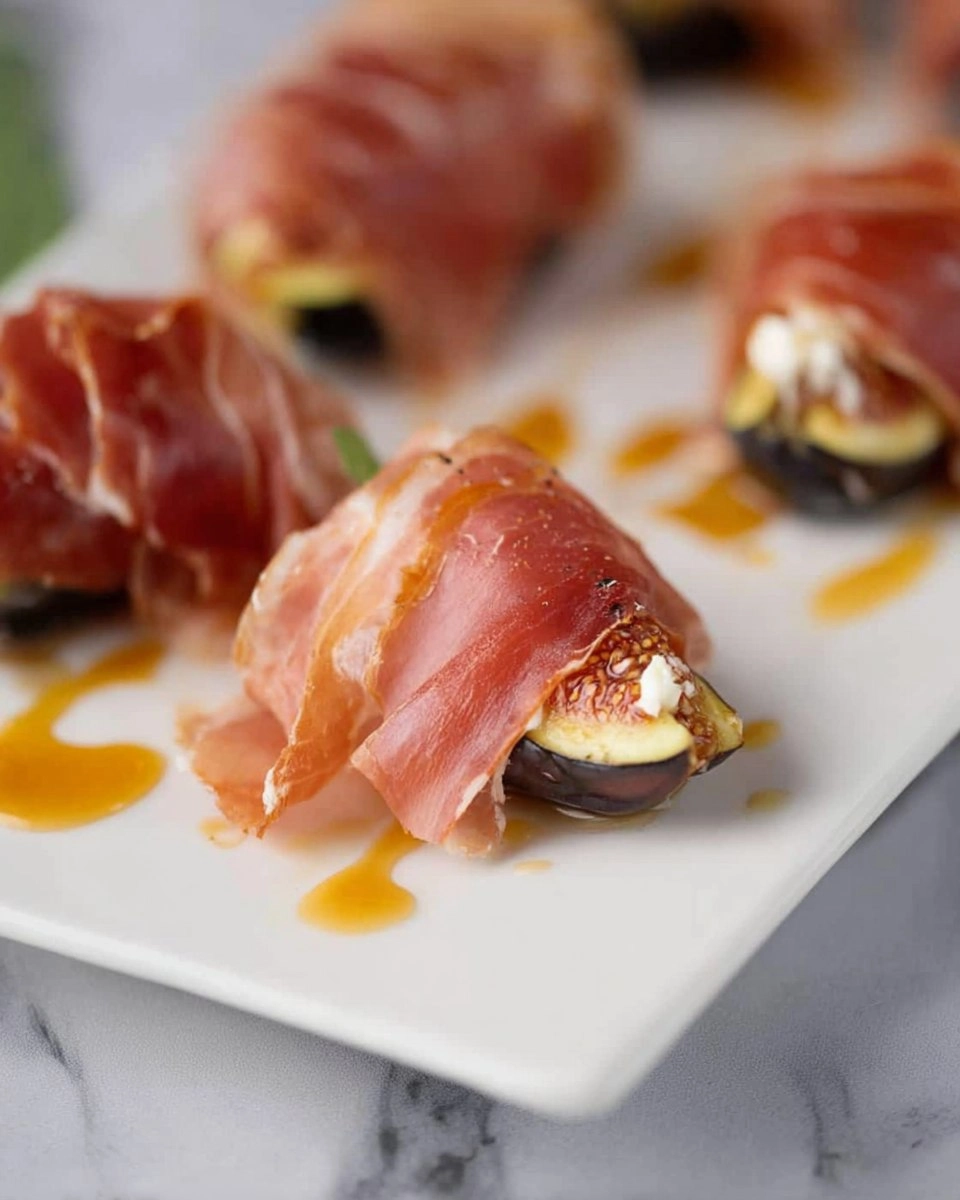 Prosciutto Wrapped Fig