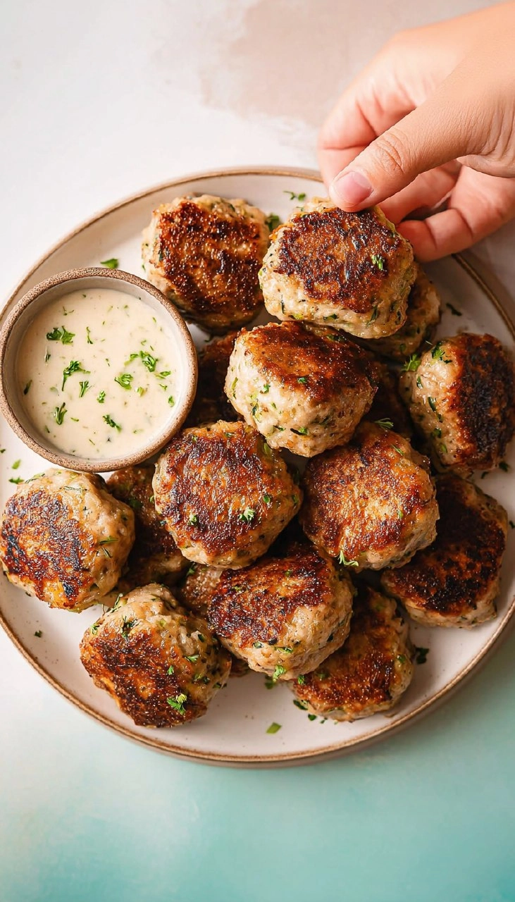 Ranch Turkey Zucchini Meatballs 100 Ranch Turkey Zucchini Meatballs
