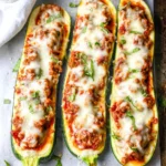 Sausage-Stuffed-Zucchini-Boats-Recipe
