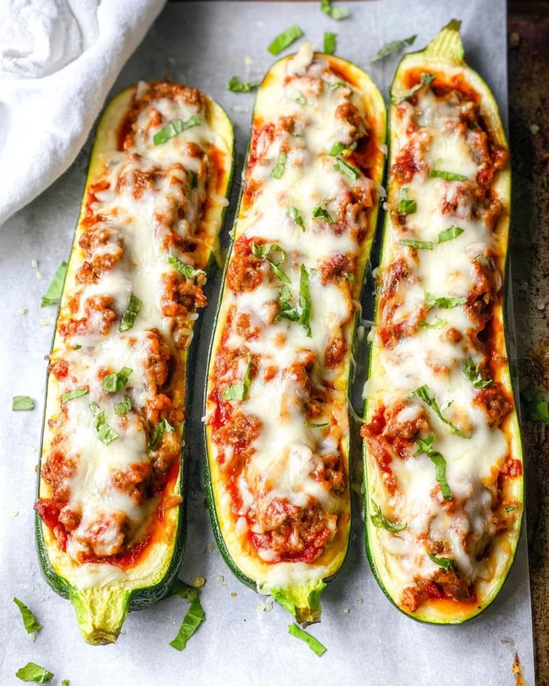 Sausage-Stuffed-Zucchini-Boats-Recipe