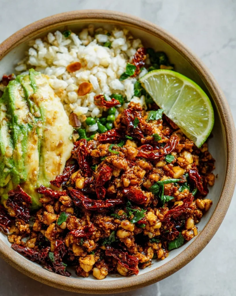 Shredded-Sun-Dried-Tomato-Tempeh-Stir-Fry-Recipe