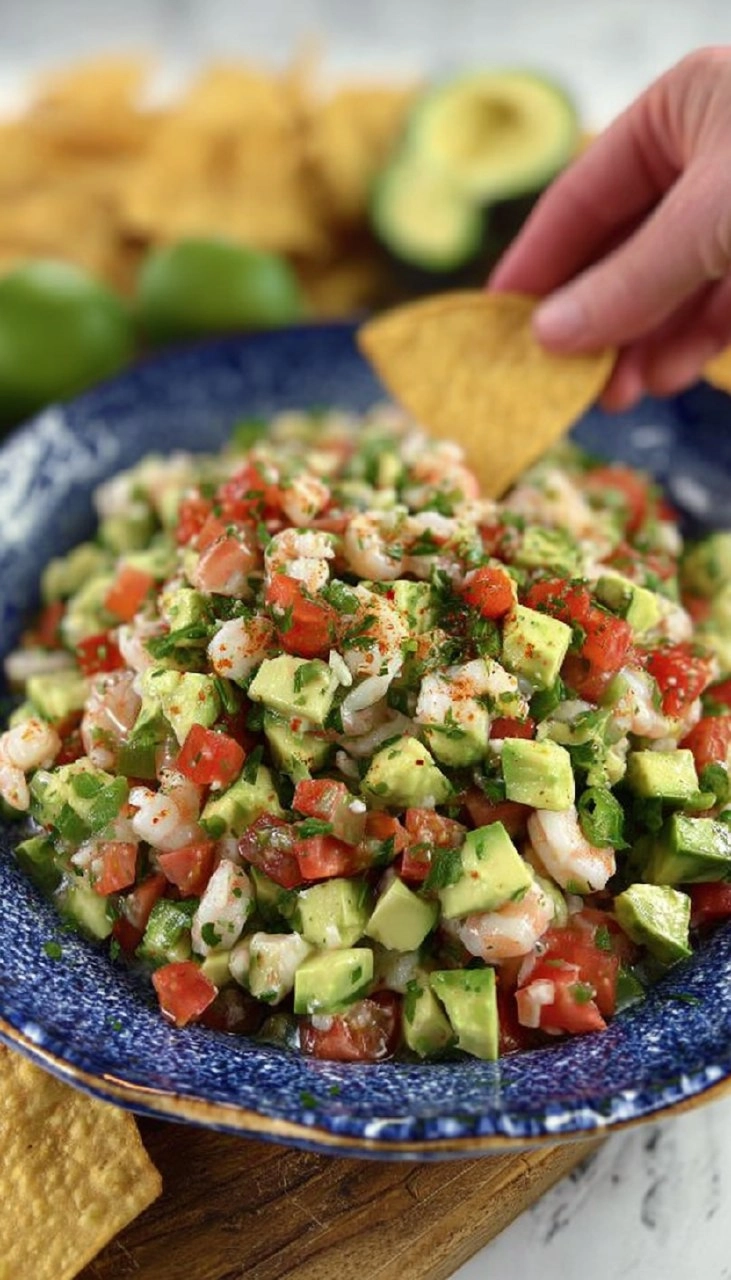 Shrimp and Avocado Ceviche 105 Shrimp and Avocado Ceviche