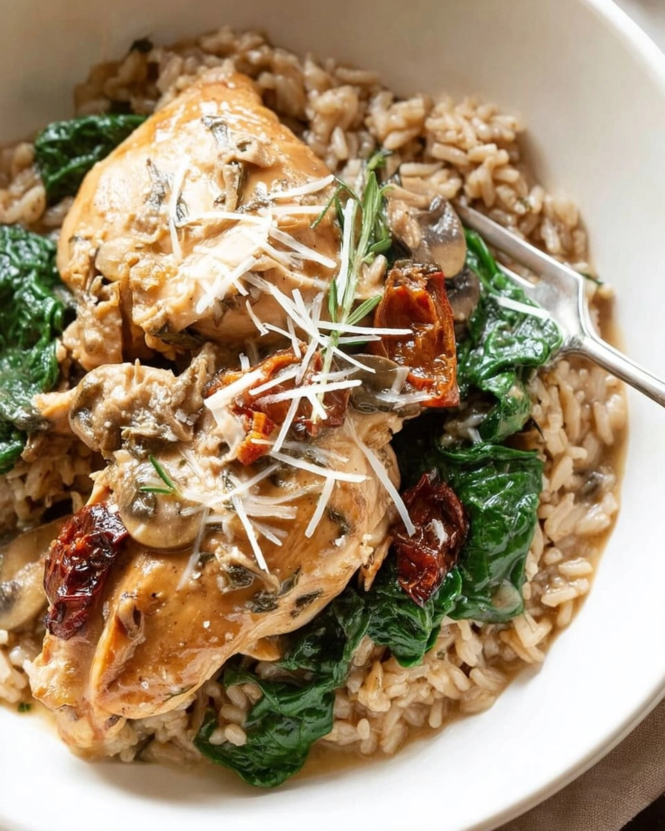 Slow Cooker Tuscan Chicken (Creamy, 10-Minute Prep)