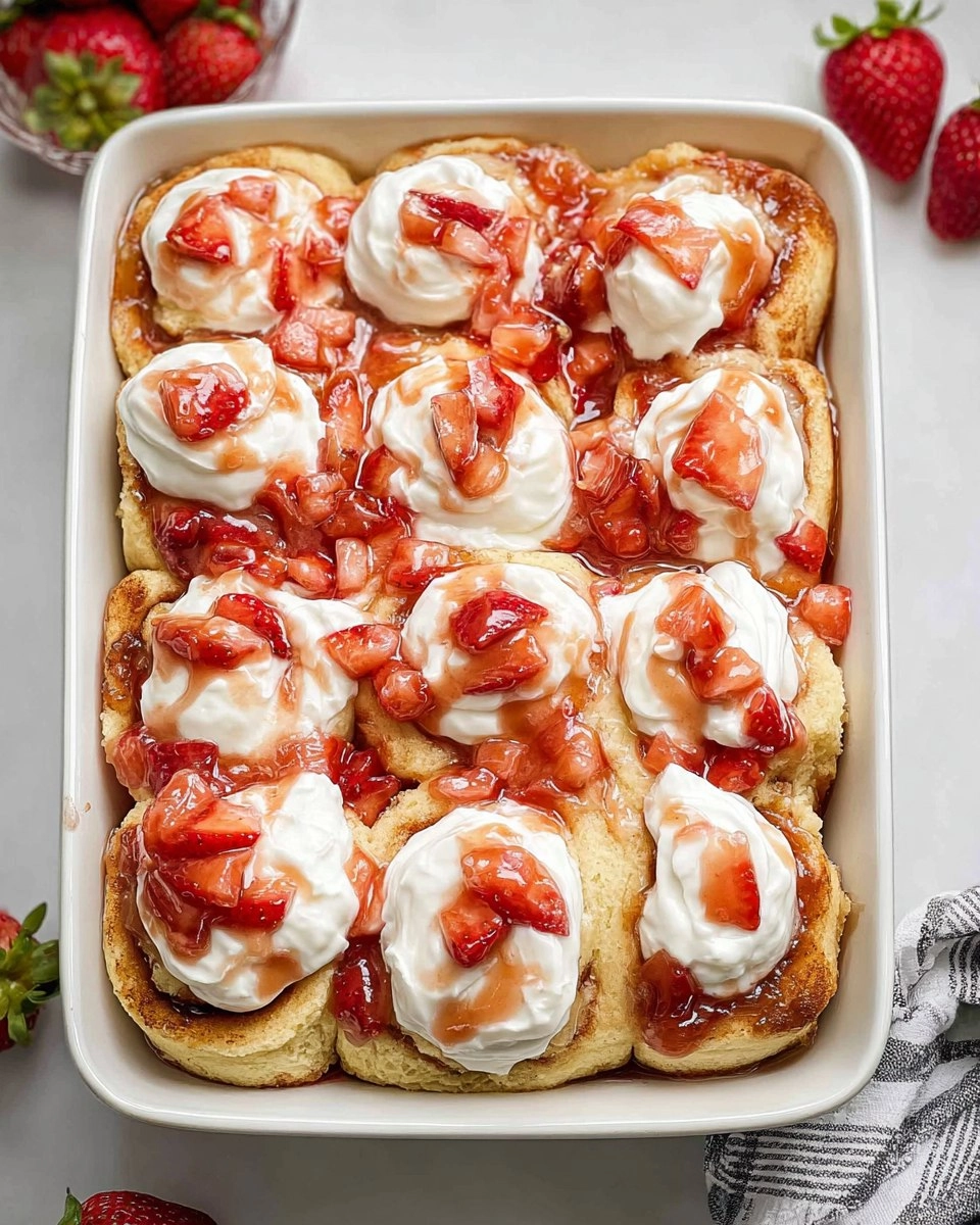Strawberry-Shortcake-Cinnamon-Rolls-Recipe