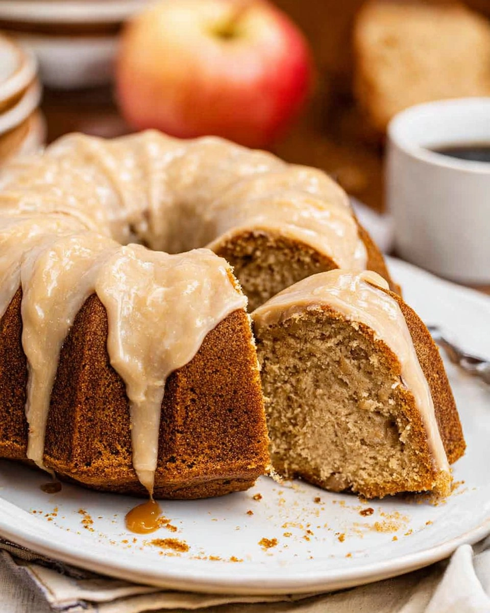 Caramel Apple Bundt Cake