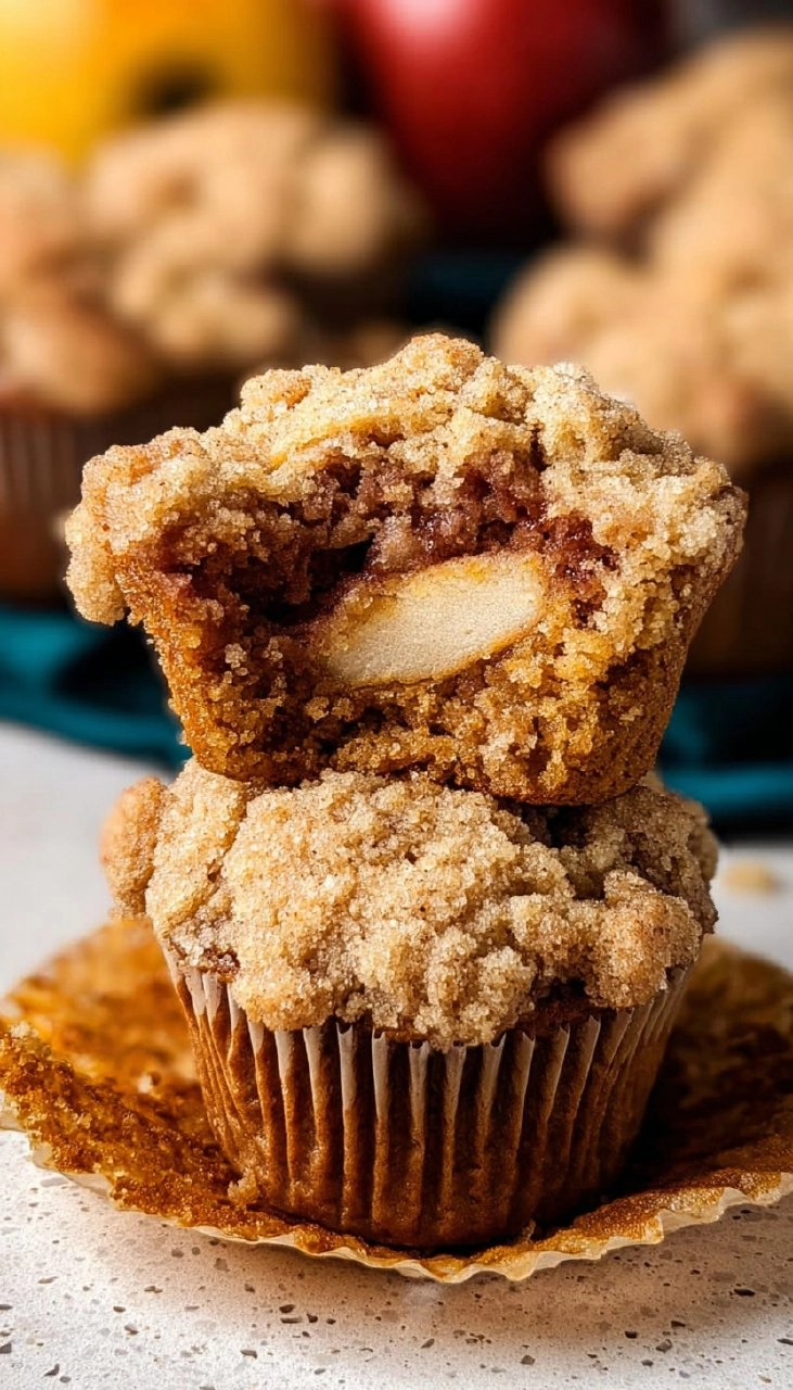 Crumb Apple Muffins 130 Crumb Apple Muffins