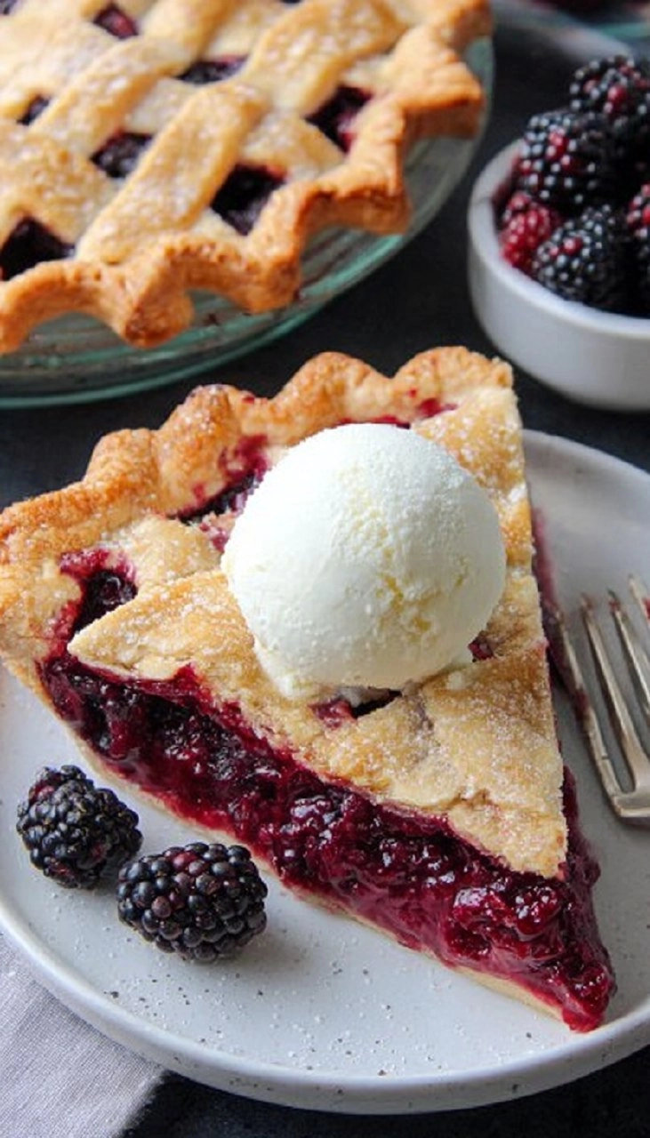 Easy Blackberry Pie