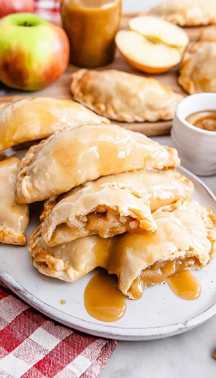 Easy Caramel Apple Empanadas