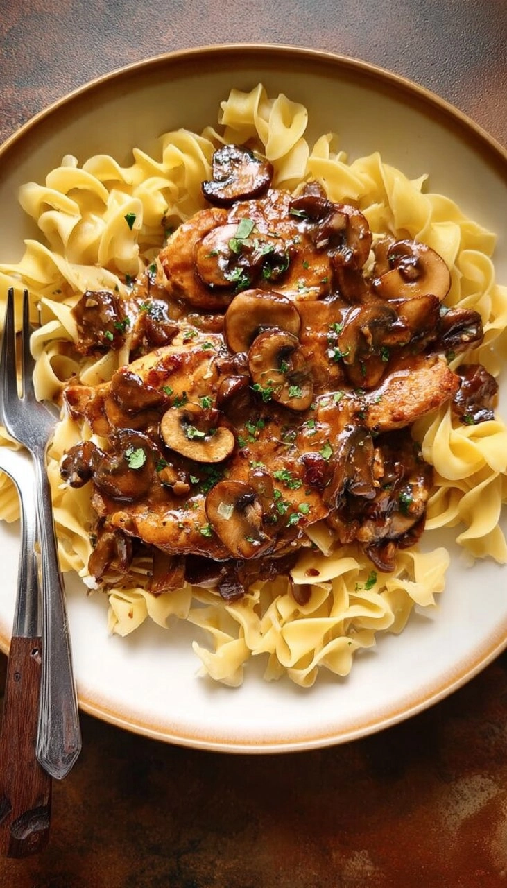 Easy Chicken Marsala (with The BEST Buttered Noodles) 140 Easy Chicken Marsala (with The BEST Buttered Noodles)