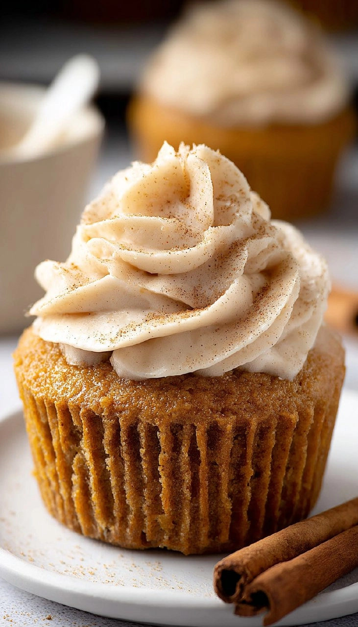 Pumpkin Spice Latte Cupcakes