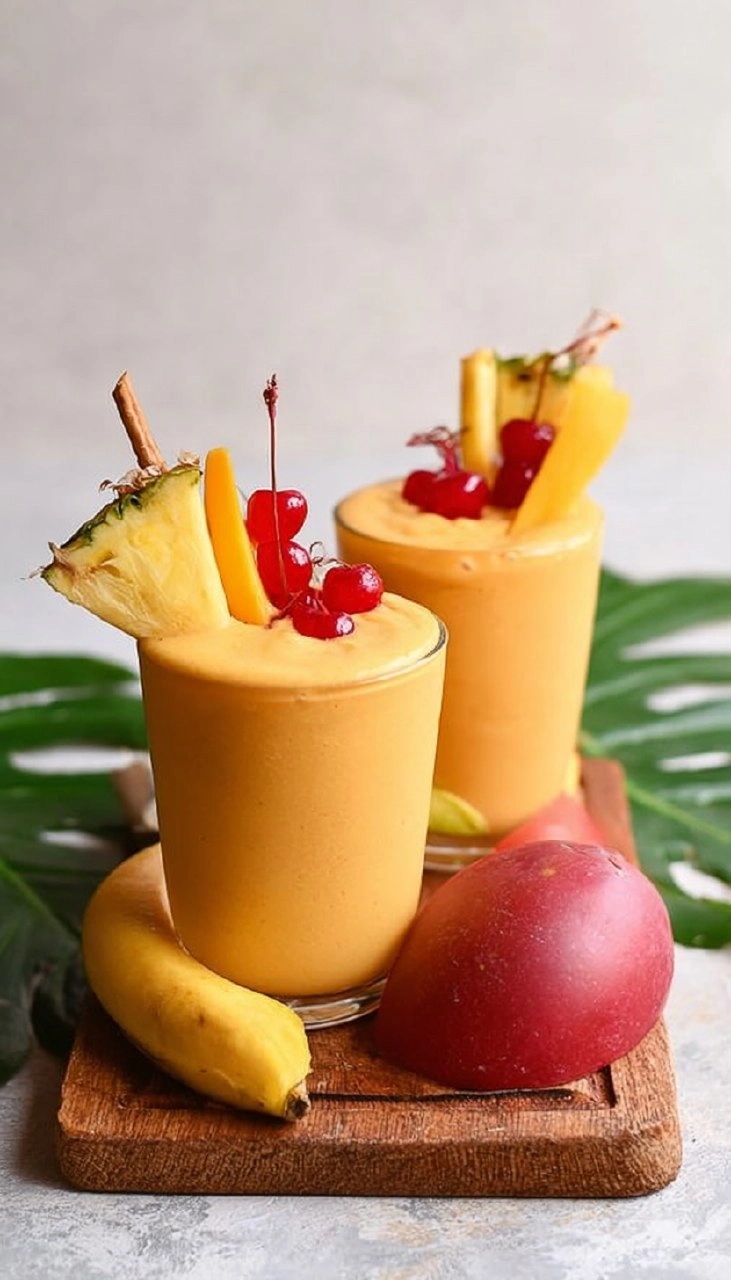 The Best Tropical Smoothie Recipe (Ready in Minutes!)