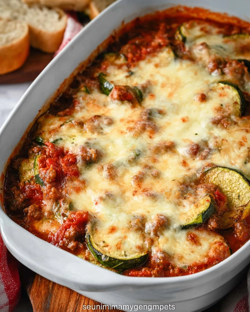 Zucchini Hamburger Casserole 7 Zucchini-Hamburger-Casserole-Recipe