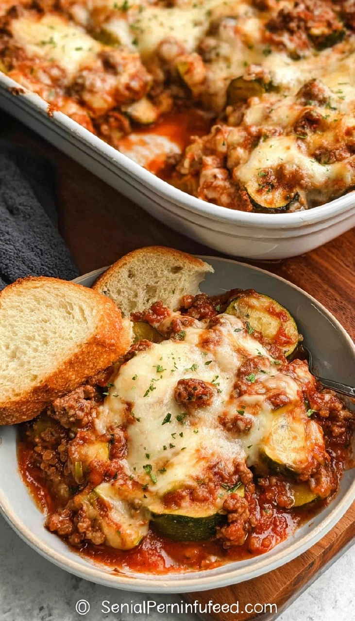 Zucchini Hamburger Casserole