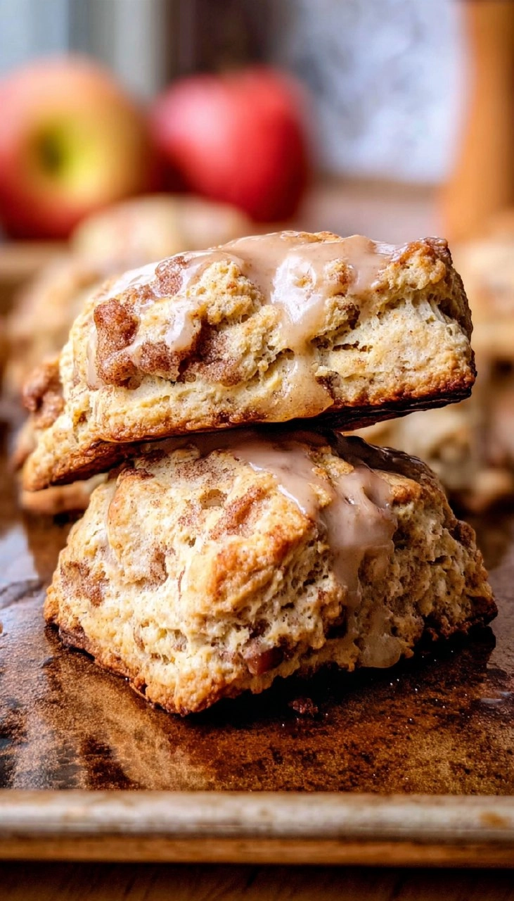 Apple Cinnamon Scones