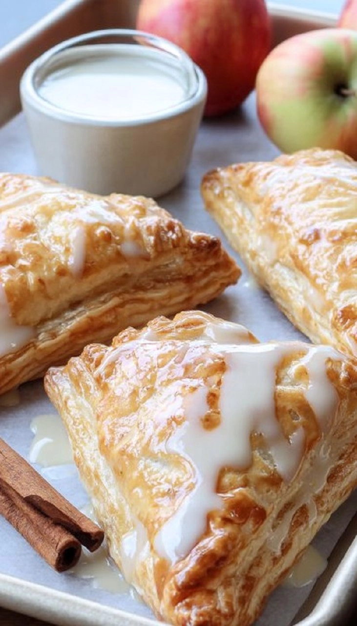 Apple Turnovers with Puff Pastry