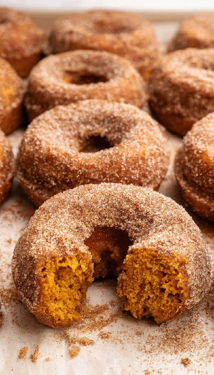 Baked Pumpkin Donuts